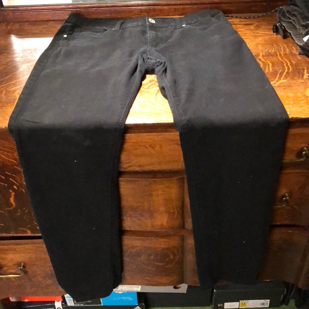 🔥Carbon Skinny Jeans🔥32/32 Mens🔥 All Black🔥